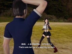 AI少女 要这样压着蒂法的双腿才能打败她 - Screenshot 2 of 16 - Tifa