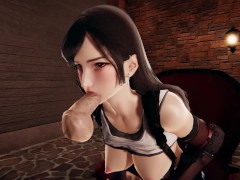 AI少女 要这样压着蒂法的双腿才能打败她 - Screenshot 7 of 16 - Tifa