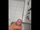 akawman - covid quarantine, big cock massage in the bathroom, hard dick