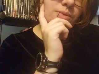 JOIgoth girl wearing a dress_fully clothed