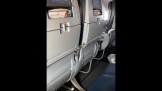 On The Plane I Flashed My Cock