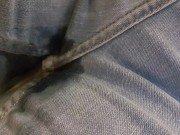 Preview 1 of Peed my jeans. Needed to go so bad!