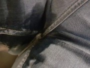 Preview 6 of Peed my jeans. Needed to go so bad!