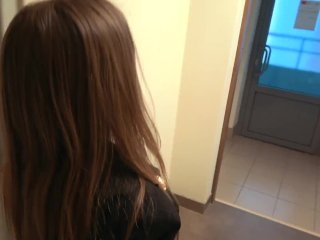 russian, real public sex, blowjob, russian teen