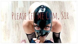 Bitte lassen Sie mich kommen, Sir! Orgasmus beraubte Sexsklavin thumbnail