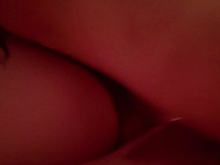 pov, big dick, red head, pussy filled up cum