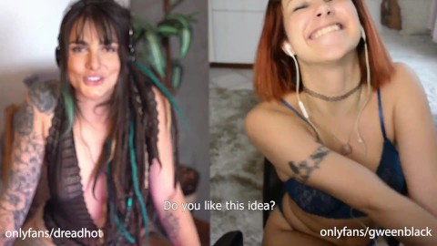 Double Girlfriend JOI with Facial - Dread Hot Gween Black