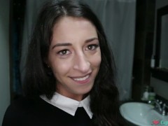 Video Church Girl Cameron Canela Tips Worker With Her Pussy - Cupids-Eden