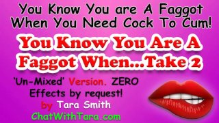 When Tara Smith Erotica Requests Un-Mixed Version You Know You're A Faggot