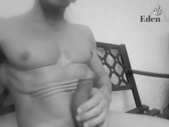 Hot Guy Masturbating @ patio Eden Adonis #chaturbate