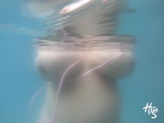 Unreleased Pregnant BBW Pool Boobs - Screenshot 14 of 16 - Mother