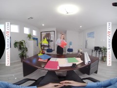Video Naughty America - Abby Adams fucks you in your office
