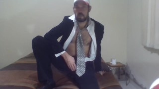 suite en een stropdas