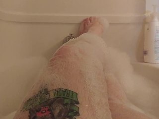 chubby, solo female, exclusive, bathtub