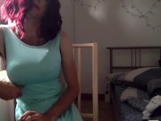 Preview 5 of Smoking in my cute girl dress