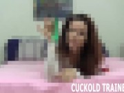Preview 4 of Cuckold Training And Femdom Humiliation Porn