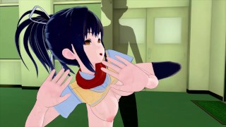 Faszinierende Kagura: Asuka 3D Hentai gefickt