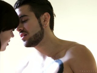 TransSensual - Gorgeous TS babe Natalie Mars enjoys a sensual evening