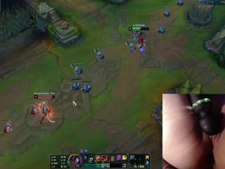 The vibrator causes my whole body to shake_League of Legends #3 Luna