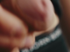 White cock close up 4K