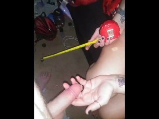 vertical video, tiny dick, bbw, dick extension