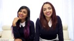 Schoolgirls Threesome Sharing Cum YouthLust