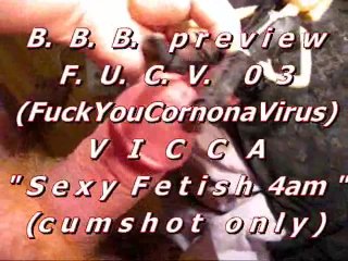 B.B.B. F.U.C.V. 03: Vicca "sexy BLack Fetish Attire"WMV with SLOMO