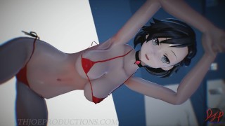 Sultry Red Mitsu Lean MMD SFW On 1091'S New Alpha Stage