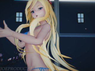 deathjoeproductions, animation, lily mmd, mmd hentai