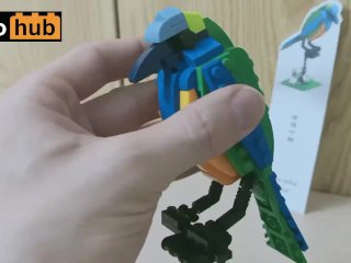 You're About to FapTo a Colorful Attractive_Lego Bird