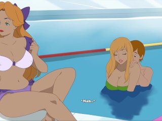 Milftoon Drama - Ep.1 - ASS FUCKIN THE POOL