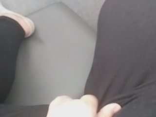 Fingering my fat pussy in the hospital