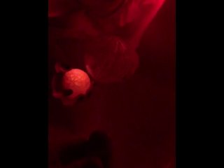 Under_water Fleshlight fuck in our backyard hot tub while_a drone flew over