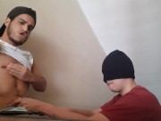 Preview 1 of Sextape #1: Latino Boy Fucks Mouth