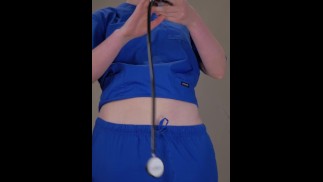 ENF Doctor Pantsed in front of Patient