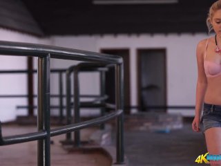 British Teen Amy Rose Wank Walk JOI