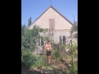 garden, solo male, in the evening, verified amateurs