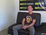 Preview 4 of NextDoorCasting - Straight Hunk's Casting & Jerk Off Audition