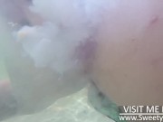 Preview 5 of Underwater anal milk enema squirting