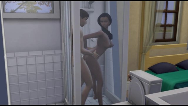 Hotly Modest Fucked in the Shower | Pc Game - Sims 4 Sex Mod - Pornhub.com