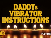Preview 4 of Audio Porn for Women - Daddy's Vibrator Instructions