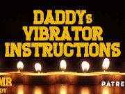 Preview 5 of Audio Porn for Women - Daddy's Vibrator Instructions