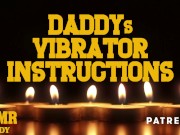 Preview 6 of Audio Porn for Women - Daddy's Vibrator Instructions
