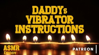 Daddy's Vibrator Instructions For Women Audio Porn