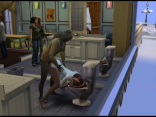 Fucked excellent student together with a friend  video game sex