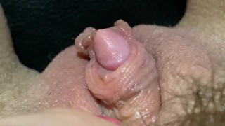 New Compilation Of Big Clit Pussy Close-Ups With Hairy Bush