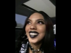 *CAUGHT* teasing u with big tits at gas station 