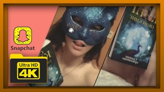 Stories Snapchat №32 Playing with your favorite book MASTURBATION SOLO +18
