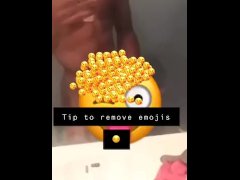 Black man strokes BBC