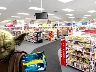 Yoda Buys Tampons after his first Period (ASMR)